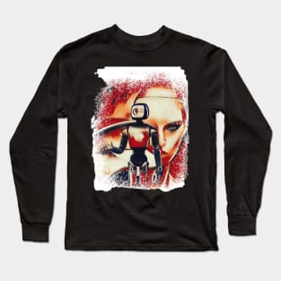 Sci-fi Robot art design Long Sleeve T-Shirt